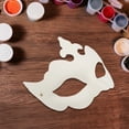 thumbnail image 4 of Unique Bargains 1 Pce Nouveau Masque de Fête Couronne Pâte Blanche, 4 of 5
