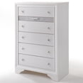 thumbnail image 1 of ACME Naima Wood 6-Drawers Bedroom Chest in White, 1 of 7