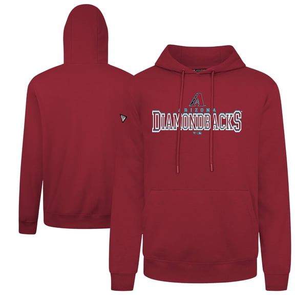 Men's Levelwear Red Arizona Diamondbacks Podium Journey Hoodie