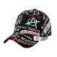 thumbnail image 1 of Gorra de béisbol unisex con grafiti, estilo K-pop, para niños y niñas, estilo snapback, para papá, para camionero, para hombres y mujeres., 1 of 5