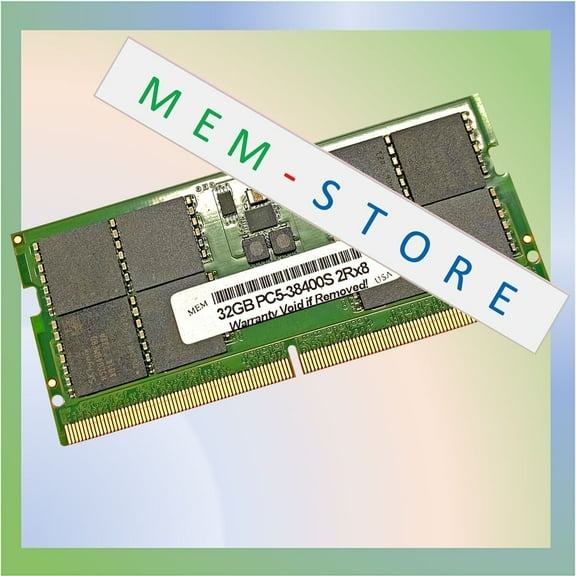 32GB DDR5 4800MHz PC5-38400 SODIMM Crucial CT32G48C40S5 Equivalent RAM Memory (3rd Party)