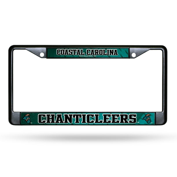 Rico - Coastal Carolina Chanticleers Black Metal License Plate Frame ...
