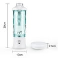 thumbnail image 2 of Portable Blender 600ml Personal Size Juicing Cup for Milkshakes and Smoothies with 6 Blades, 150W Waterproof Rechargeable Handheld Blender Cup for Travel, Sports, Home Office, 2 of 6