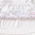 thumbnail image 7 of Vividxx Girls Dresses Floral Embroidery Long Sleeve Party Dress Elegant Ruffled Formal Gown Kids Clothes 6 Years, 7 of 7