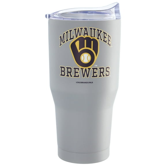 Milwaukee Brewers 30oz. Stone Powder Coat Tumbler