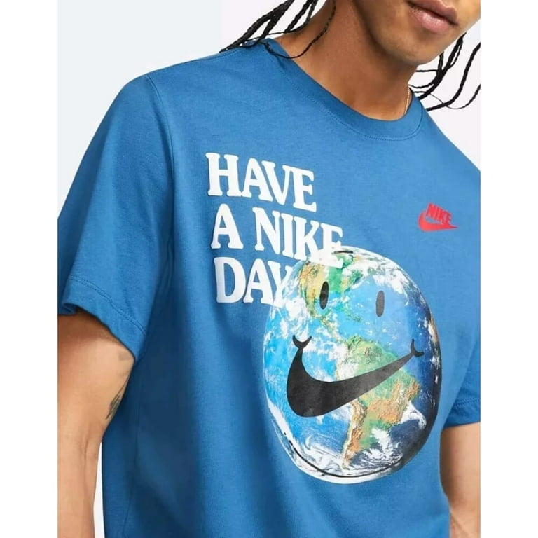 Nike Have A Nike Day Men s T Shirt Light Racer Blue dm6331 432