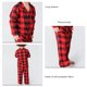 thumbnail image 2 of Conjunto De Ropa De Dormir Para Niños, Conjunto De Navidad Familiar, Elástico, Suelto, Sin Pelusa, Informal, Estampado A Cuadros, Para Padres E Hijos, Para La Vida Diaria De Las ANGGREK Rojo NIÑO 8-9A, 2 of 5
