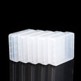 thumbnail image 1 of Battery Storage Holder,Durable Plastic Transparent Case Battery Storage Organizer Battery Storage Case Sleek Aesthetic, 1 of 12