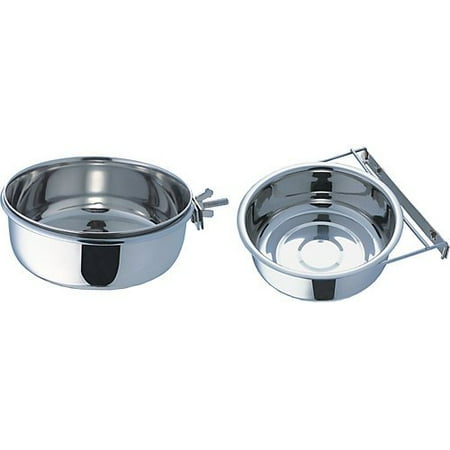 - Indipets Stainless Steel Clamp-On Coop Cup 5 OZ