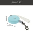 thumbnail image 2 of Mobutofu Retractable Dog Leads Nylon Circular Design Sky Blue 1 Set, 2 of 8