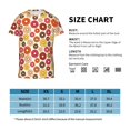 thumbnail image 4 of Honeii Donut Print Youth Short Sleeve T-Shirt,Boys Athletic Shirt,Quick Dry Short Sleeve Performance Moisture Wicking T Shirt, 4 of 6