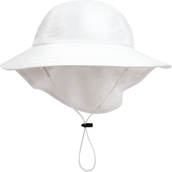 TELOLY 0-6 Years Baby Kids Quick Dry Sun Hat UV Protection Beach Hat Flap Swimming Hat