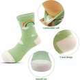 thumbnail image 4 of Toddler Kids Little Girls Cute Cotton Crew Socks 10 Pack, 4 of 5
