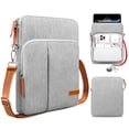 thumbnail image 1 of Funda para tablet Lacdo para iPad de 11 pulgadas y Samsung Galaxy, color gris, 1 of 7