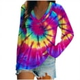 thumbnail image 2 of Pntutb Clearance Womens V-Neck Casual Christmas Print Raglan Long Sleeve T-Shirt Tops, 2 of 6
