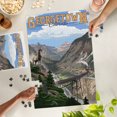 thumbnail image 3 of Lantern Press 1000 Piece Jigsaw Puzzle, Georgetown, Colorado, Georgetown Railroad Loop, 3 of 5