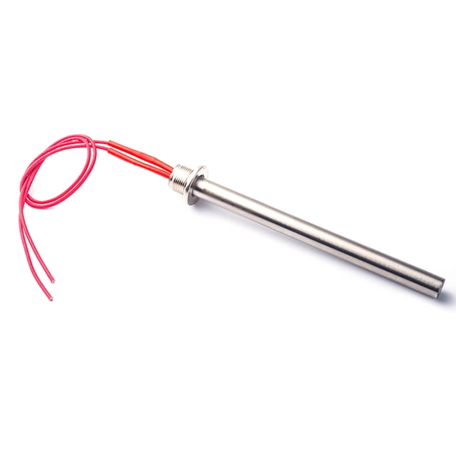Hot Rod Eléctrico De 220 V, 200 W, 10 X 100 Mm, Barra Caliente Para Parrilla, Tubo Calefactor De Acero Inoxidable De Un Solo Cabezal, Calentador De Cartucho, Elemento Calefactor De Repuesto Para Horno