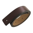 thumbnail image 3 of Cinturón de cuero PU Salvador Cinturones casuales para hombre 120 cm Marrón, 3 of 8