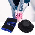 thumbnail image 1 of Saluaqui Hot Compress Kit Knee Ankle Elbow Brace  Black 9 Inches Ice Bag, Sport Injury Ice Bag, 1 of 8