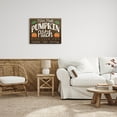 thumbnail image 2 of Farm Fresh Pumpkin Patch Sign Holiday Graphic Art Gallery Wrapped Canvas Print Wall Art, 2 of 7