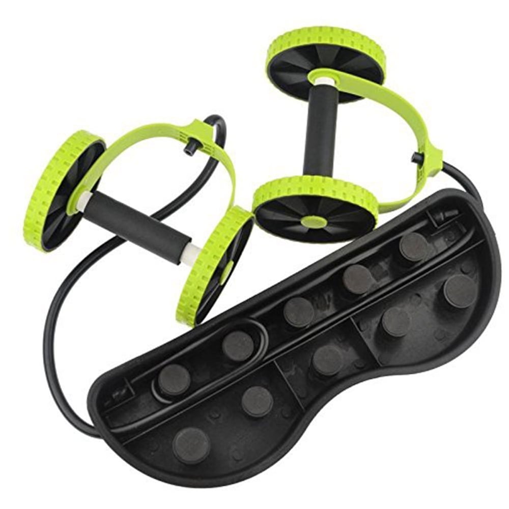 New Sport Core Double AB Roller Wheel Fitness Abdominal Exercises Equipment Waist Slimming Trainer by Beauty America