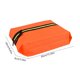 thumbnail image 3 of Organizador de Zapatos de Tela Oxford con Cremallera, Almacenamiento Lavable y Reutilizable para Hombres y Mujeres, 38.99x24x9 cm, Verde o Naranja, 3 of 6