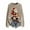 Beige, variant on Unbranded Christmas Sweater for Women Retro Cute Santa Claus Graphic Long Sleeve Knitted Crew Neck Xmas Holiday Party Printed Pullover Tops Dark Green XL