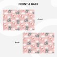 thumbnail image 3 of Placemats Set Of 4 / 6, Pink Parachute Gray Koala Placemats For Dining Table Indoor/Outdoors Heat Resistant Washable Placemats 18" X 12", 3 of 8