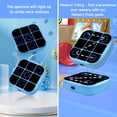 thumbnail image 5 of Tic-Tac-Toe Bolt Game, 4-in-1 Handheld Puzzle Games Console, Electronic Tic-Tac-Toe Game for Educational and Memory Growth, Portable Travel Games for Car Ride, Board Games for Kids and Adults (Blue), 5 of 17