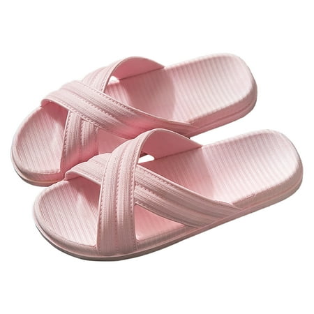 

SEMIMAY Fashion Couples Women Shower Room Home Non Slip Breathable Soft Sole Shoes Slipper Comfortable Flat Shoes