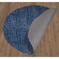 thumbnail image 3 of Dots Abstract Navy Area Rug by Kavka Designs, 3 of 3