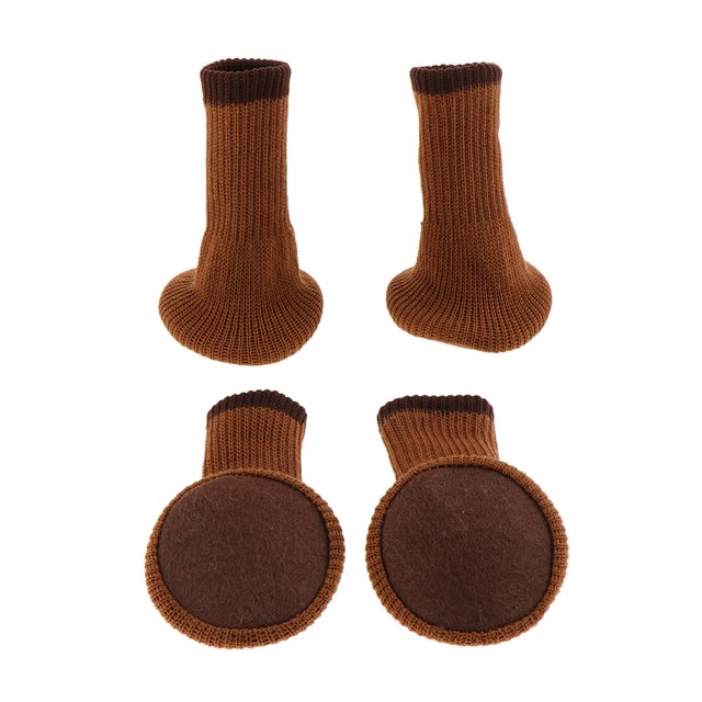 4 Piezas Sunnimix Doble Capa Punto Grueso Mesas Silla Antideslizantes Pata De Banco