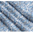 thumbnail image 3 of Soimoi Gray Cotton Poplin Fabric Whale Ocean Print Fabric by the Yard 42 Inch Wide, 3 of 7