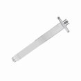 thumbnail image 3 of Stainless Steel Square Shower Arm, Bathroom Ceiling Shower Head Wall Mount Bracket (20cm), 3 of 4