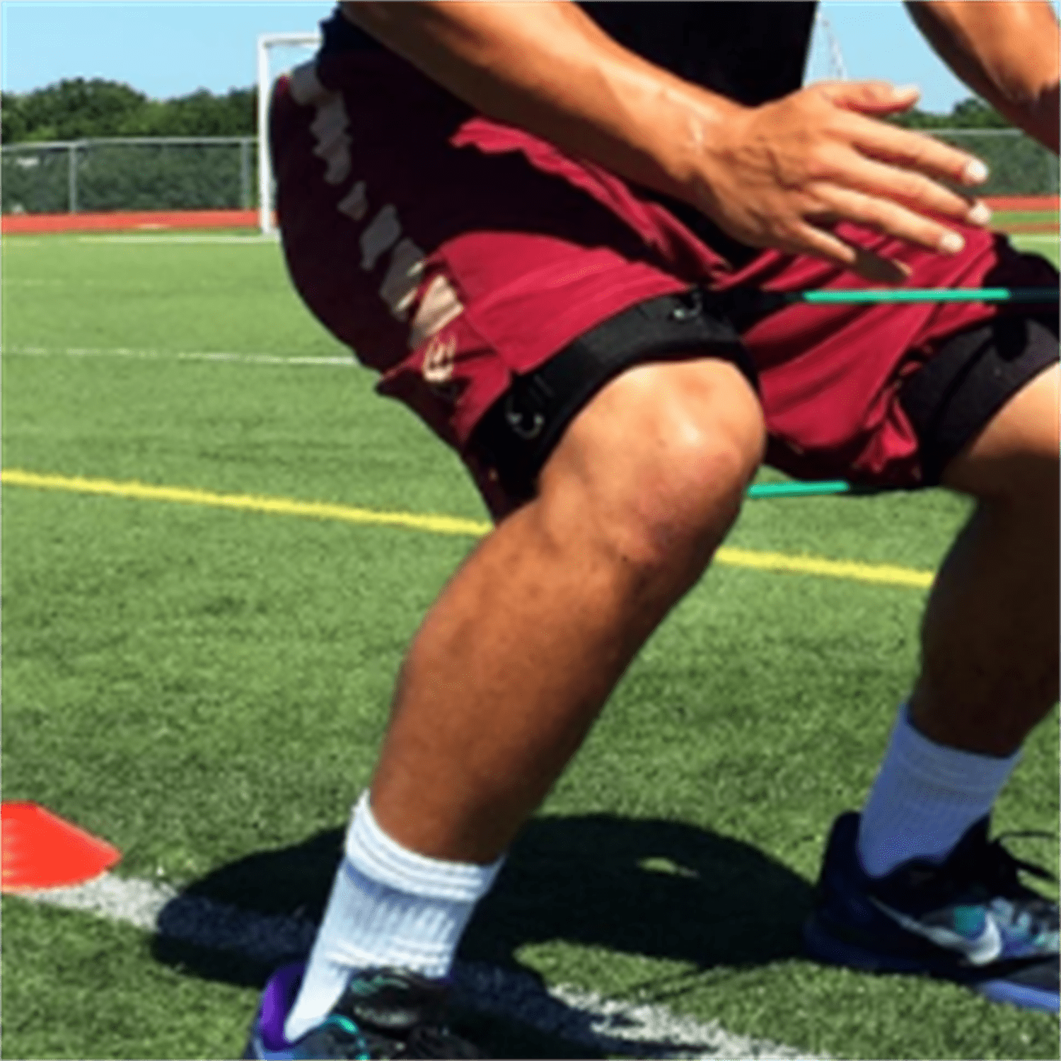 Speed and Strength Leg Resistance Bands | Includes Speed 101 and Agility FX Digital Training Programs - Sizes for Youth, Intermediate, and Advanced Athletes