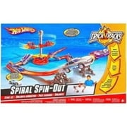 Hot Wheels Trick Tracks Deluxe Stunt Set, Spiral Spinout