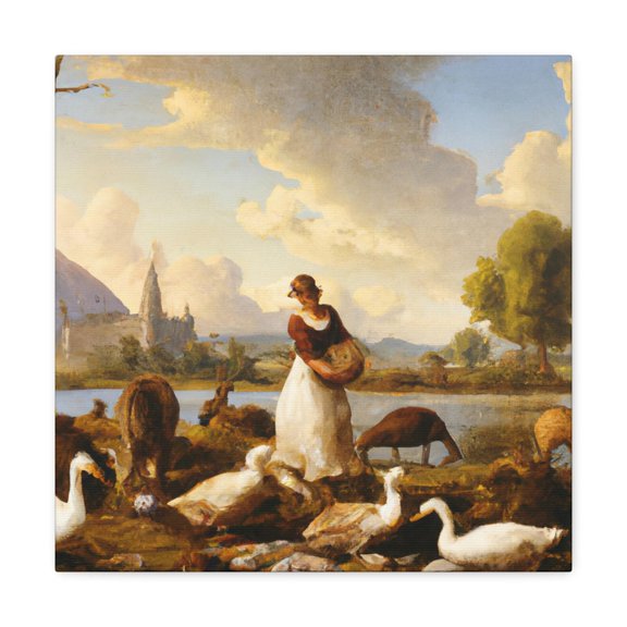 Duck in Dreamland - Canvas