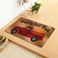 thumbnail image 2 of Guanhe Fall Doormats for Front Door, Fall Pumpkin Car Print Kitchen Welcome Mats Floor Rugs for Thanksgiving Decor 24x16Inch, Brown, 2 of 6