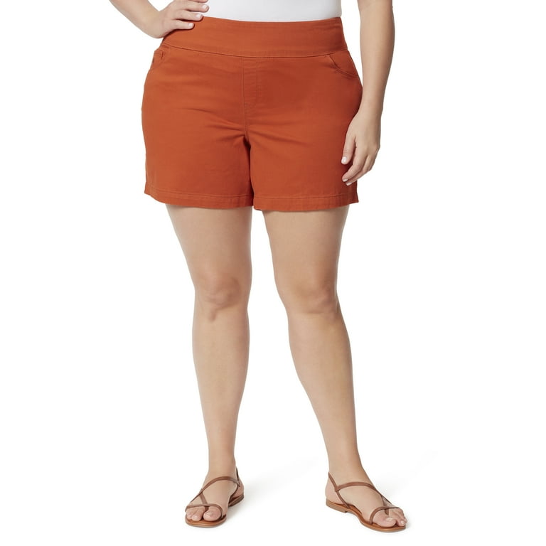 Walmart women's plus size shorts sale
