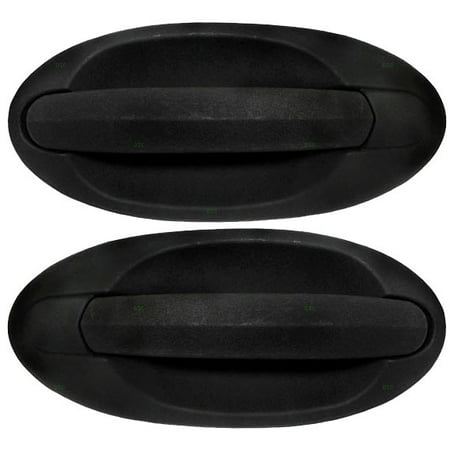 - Pair Set Rear Outside Outer Textured Door Handles Replacement for Ford Freestar Windstar XF2Z1626601AAB XF2Z1626600AAB