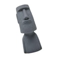 thumbnail image 1 of jifeng Abstract Easter Island Planter Statue Pot Face Vase Sculpture Ornament Brown, 1 of 7