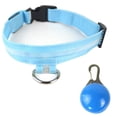 thumbnail image 1 of Collar de perro ligero, collar de perro LED recargable, collar de seguridad ajustable micro USB para perro, 1 of 5