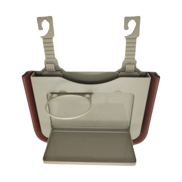 VBXOAE Car Garbage Can Car Storage Box Umbrella Car Storage Storage Container Paper Towel Folding Bicycle Beige