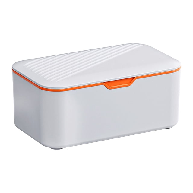 Wet Wipe Box Baby And Adult Wet Wipe Dispenser Reflow Wet Toilet Paper Box To Keep Wet Wipes Fresh (with A Double Tape Included)