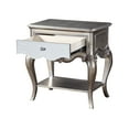 thumbnail image 3 of Clearance! ACME Esteban Nightstand (1 Drw) in Antique Champagne 22207, 3 of 4