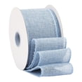 thumbnail image 1 of ZheElen Sturdy And Fade-Resistant Coloured Ribbon For Crafting Coloured Ribbons Assorted Craft Ribbon Crafts Light blue, 1 of 6