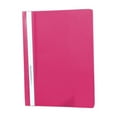thumbnail image 1 of Pink File Folder A4 Polypropylene with Transparent Front Cover, Assorted Color Plastic Report Covers with Prongs, Clear Front Report Cover for Presentation, Document, Back to School, 1 of 8
