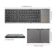thumbnail image 3 of Teclado plegable inalámbrico ultradelgado shamjiam Mini teclado portátil, 3 of 9