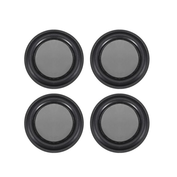 4Pcs 1.77" 45mm Bass Speaker Passive Radiator Rubber Vibration DIY Repair