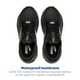 thumbnail image 4 of Brooks Women's Ghost 16 GTX Waterproof Neutral Running Shoe - Black/Black/Ebony - 7.5 Medium, 4 of 5